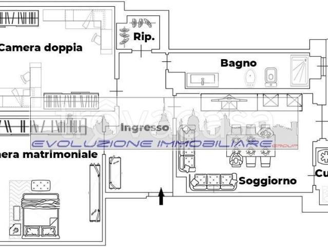Vendesi trilocale a Torino, Italia 61