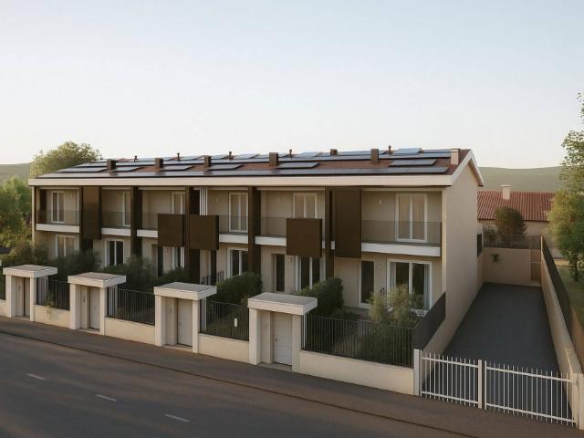 Vendesi villa a schiera a Dorno