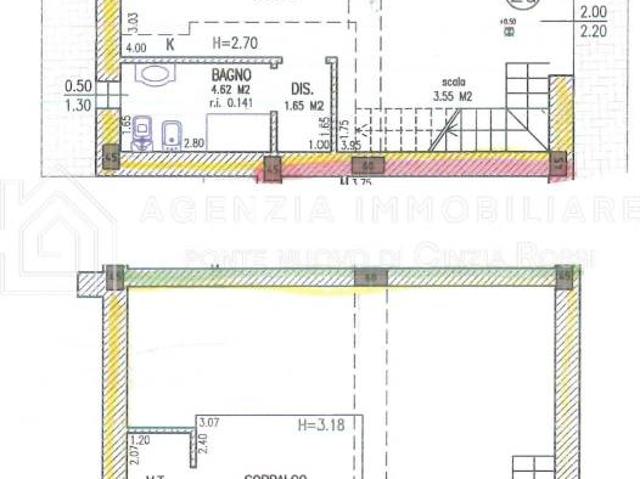 Vendesi villa a schiera a Ravenna, Poggi