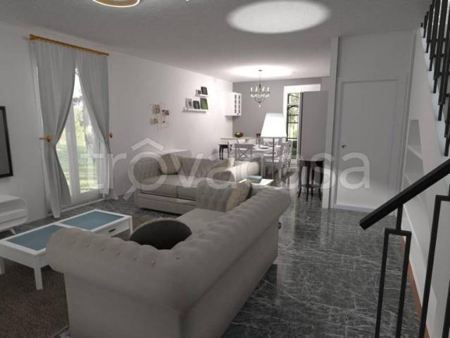 Vendesi villa a schiera a Segrate via Novegro, 2