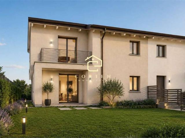 Vendesi villa bifamiliare a Camponogara via aldo moro