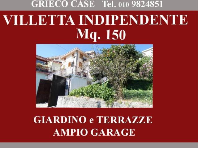 Vendesi villa bifamiliare a Genova via Torbella, 3, Rivarolo