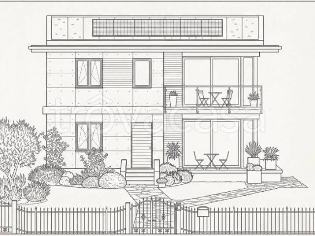 Vendesi villa bifamiliare a Senigallia via Domenico Cimarosa