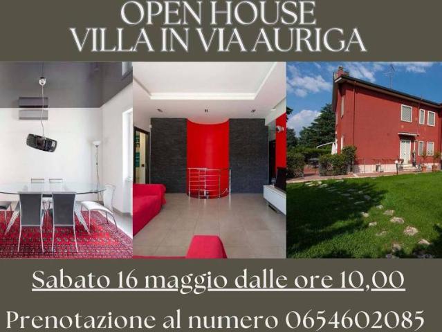 Vendesi villa bifamiliare a Roma via Auriga, Tor de' Cenci