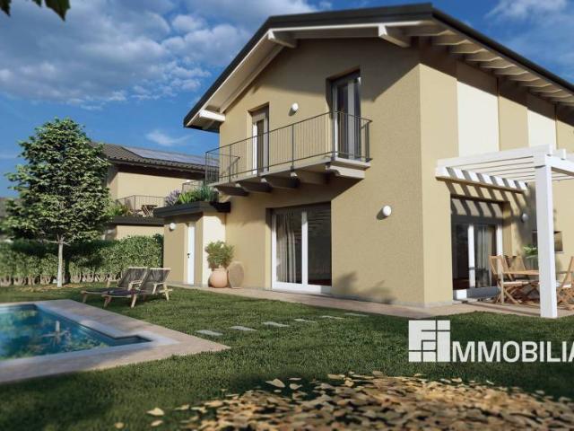 Vendesi villa bifamiliare ad Angera via Valcastellana