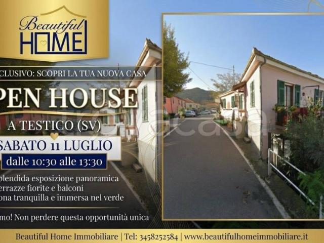 Vendesi villa singola a Testico piazza 4 Novembre