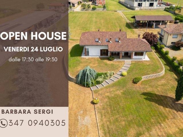 Vendesi villa singola a Favria via Busano, 42