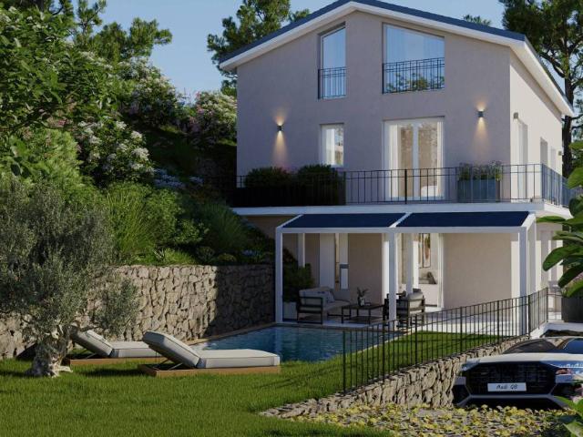 Vendesi villa singola a Sanremo via Privata Rio Masso, Solaro