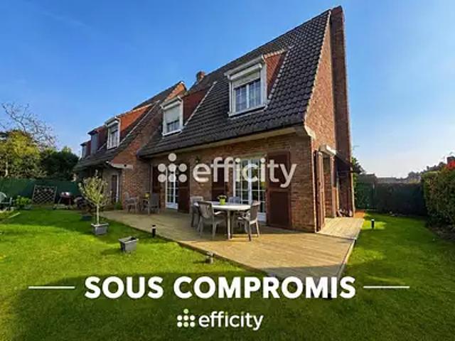 Vendeville 59175 Achat / Vente maison 5 pièces t5 jardin terrasse
