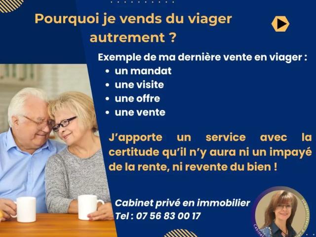Vendez votre bien en viager