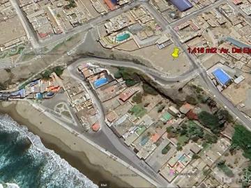 VENDO TERRENO EN BARRANCA, CON VISTA AL MAR
