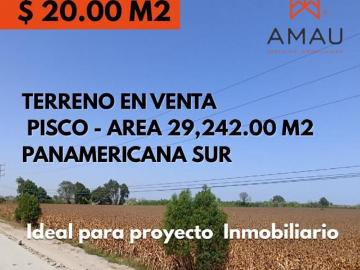 VENDO TERRENO EN PISCO CARRETERA PANAMERICANA SUR