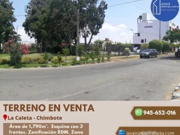 VENDO TERRENO LA CALETA CHIMBOTE
