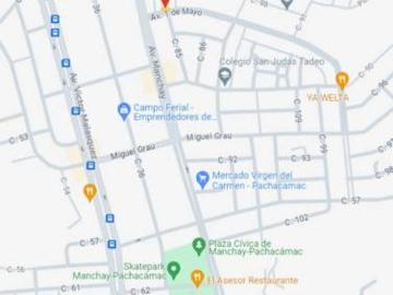 VENDO TERRENO 249M2 HUERTOS DE MANCHAY CENTRICO Y COMERCIAL