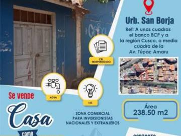 VENDO CASA COMO TERRENO
