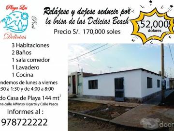 Vendo casa de Playa en la ciudad de trujillo