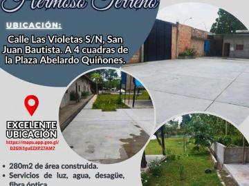 VENDO HERMOSO TERRENO EN IQUITOS DE 2100M2