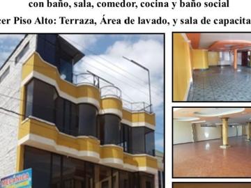 Vendo Inmueble De 4 Pisos Para Uso Múltiple En El Centro De Latacunga
