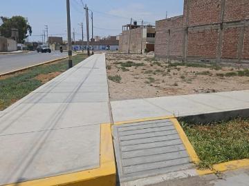 VENDO LINDO TERRENO URBANO, FRENTE A PARQUE, EN PISCO, 190M2, EN ESQUINA