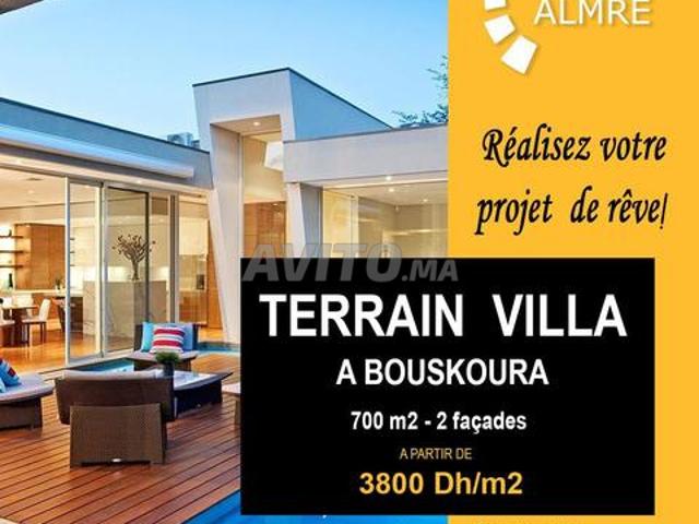 Vends lot de terrain pour villa