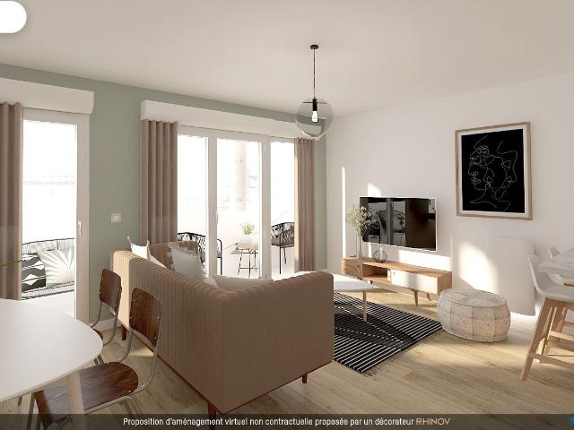 VENDU PAR L'AGENCE ! EXCLUSIVITE ! BEGLES APPARTEMENT TYPE 3 DE 64 M2 AVEC BALCON + 2 PLACES DE PARKING SOUS SOL. Michaël VIGIER 06 70 29 94 95