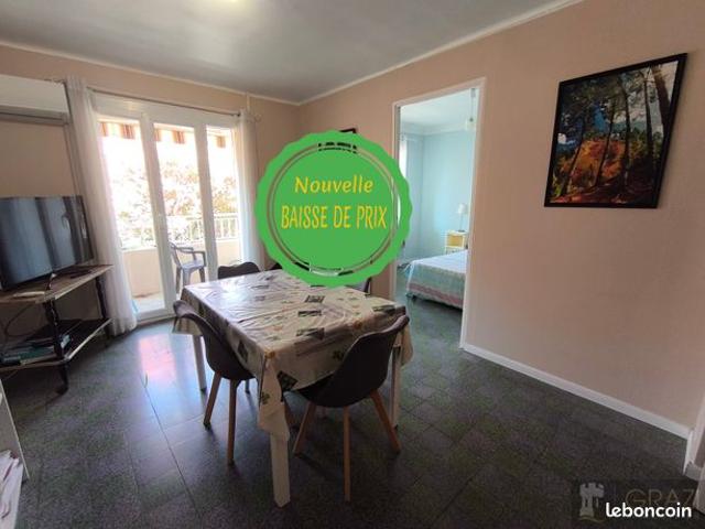 Venez découvrir cette appartement en rez de chaussée type T3/4 secteur Toulon ouest