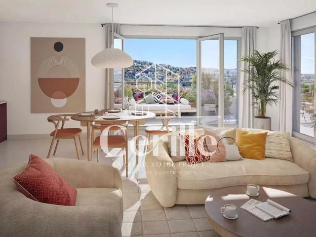 Venez découvrir votre futur logement à Trets avec Terrasse V. 66m² Saint Laurent Du Var