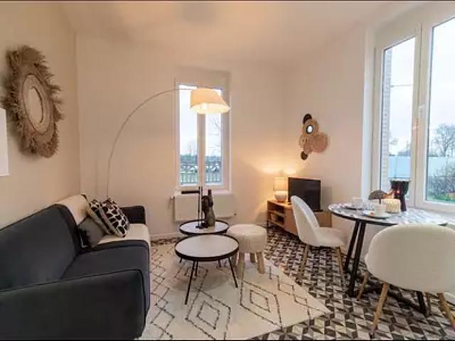 Vénissieux 69200 Location appartement 2 pièces t2 au dernier étage