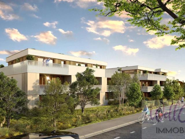 VEFA Appartement T4 de 84m² S O en Attique 3/3 Box inclus