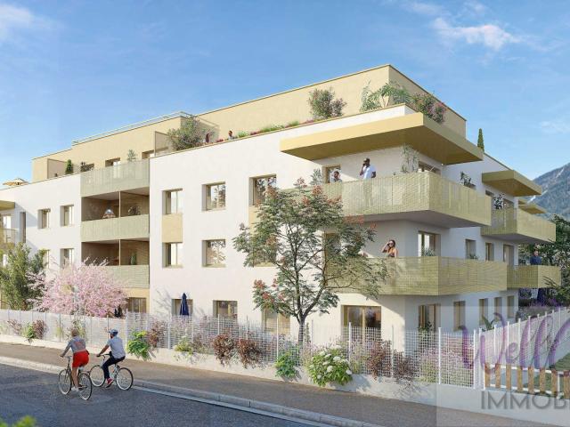 Vefa Appartement T3 de 66m² S O + 2 Box et 1 Cellier à Cha. 66m² Challes les Eaux
