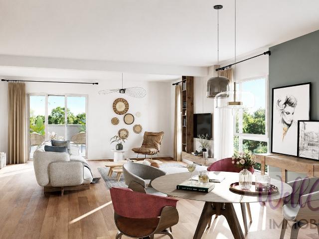 VEFA Appartement T3 de 62m² et RDJ avec 2 stationnements à. 61m² Albens