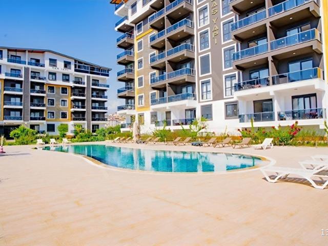 VEGA SİTESİNDE HAVUZ CEPHE EŞYALI 1+1 DAİRE