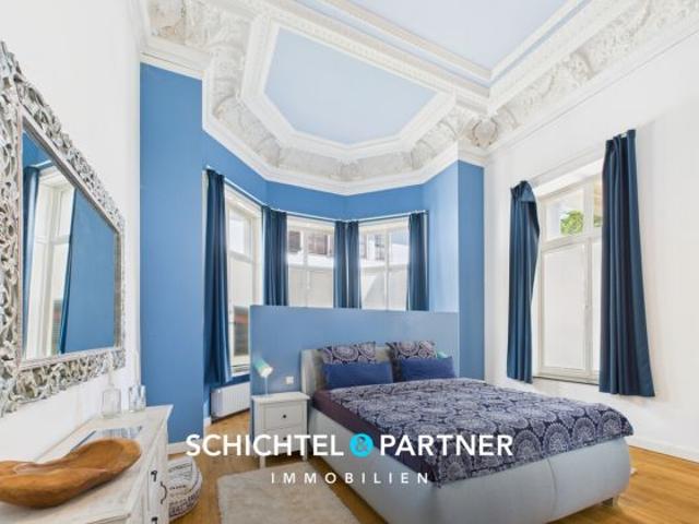 Vegesack | Einmalige Altbauwohnung in der Villa Fritze im Toscana Stil