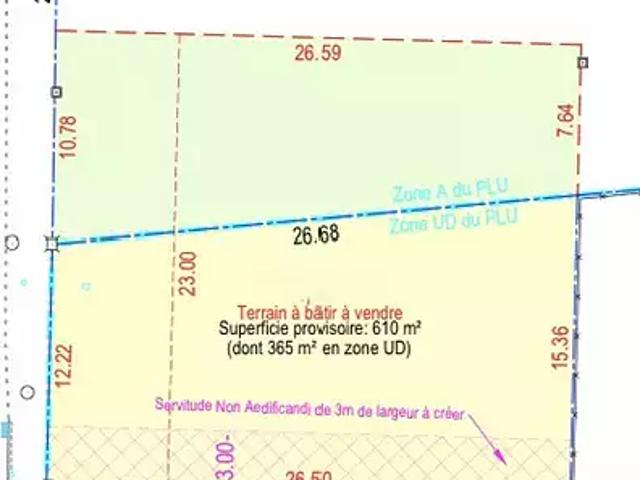 Veigné 37250 Achat / Vente terrain