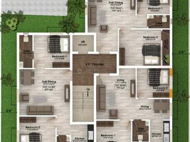 Velachery 2 BHK Apartment For Sale Chennai