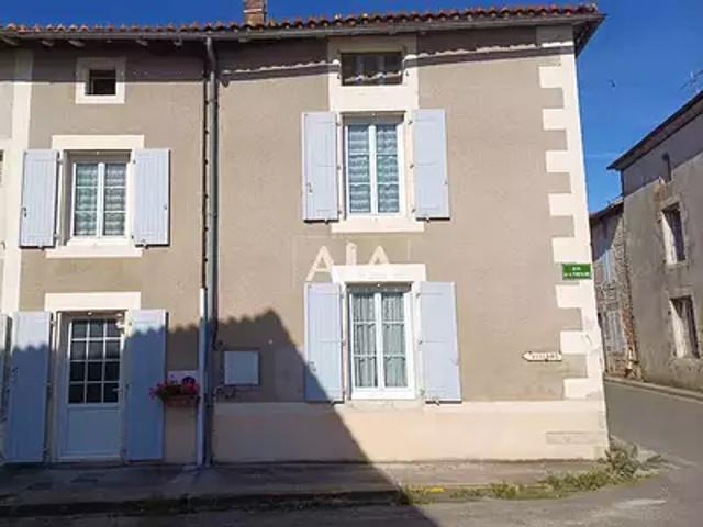Verteuil sur Charente 16510 Achat / Vente maison 3 pièces t3