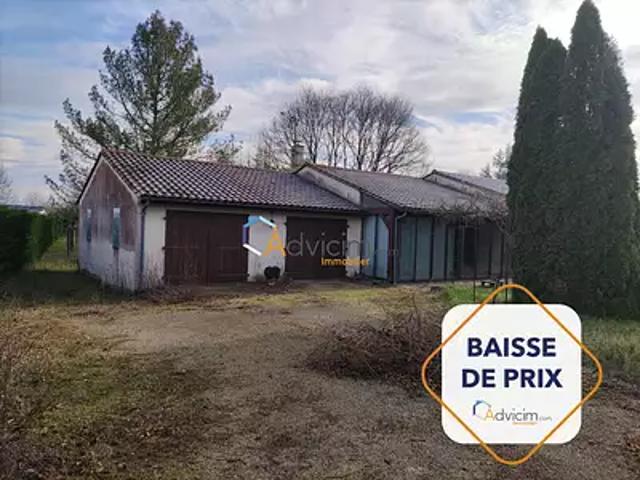 Verteuil sur Charente 16510 Achat / Vente maison 4 pièces t4 terrasse parking