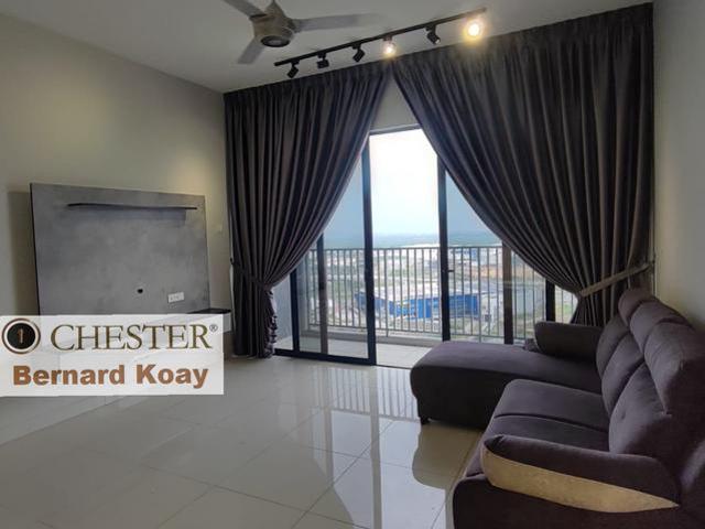 Vertu Resort 1070sqft 2CP fully furnished high floor batu kawan