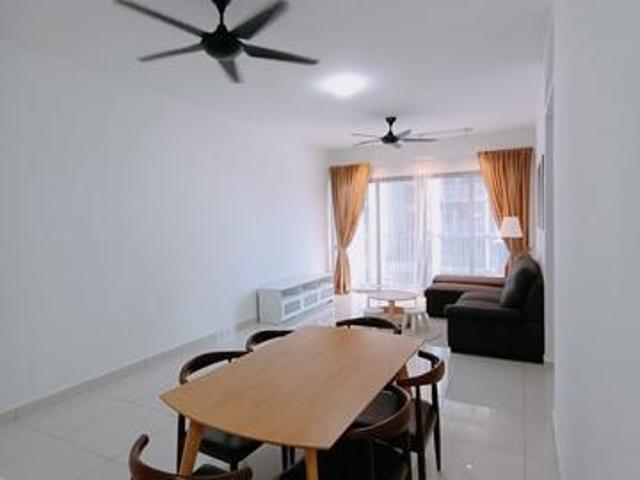 Vertu Resort Ikea Fully Furnished 1070sqft 3r2b 2Carpark For Rent
