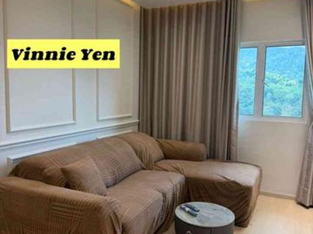 Very Nice Unit Fairview 1carpark 750sf Fully Reno Furnish Sungai Ara
