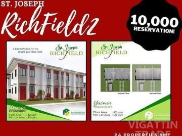 Very Affordable Townhouse in Starosa Laguna available thru Pag ibig financing
