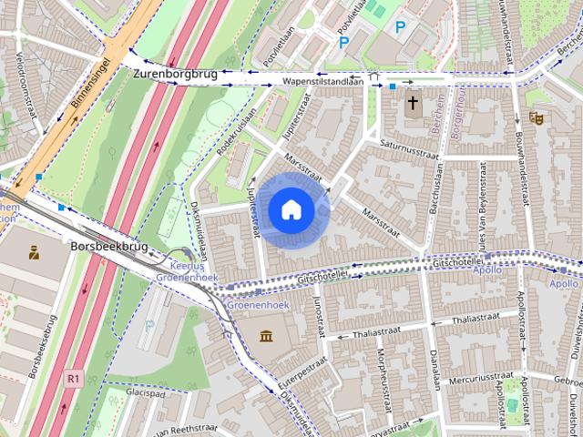 Very cosy studio in Berchem