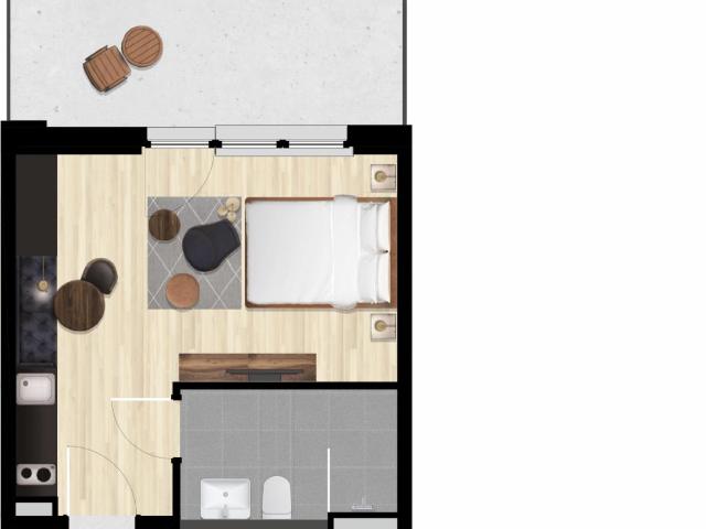Very cosy studio in the heart of Rummelsburg district
