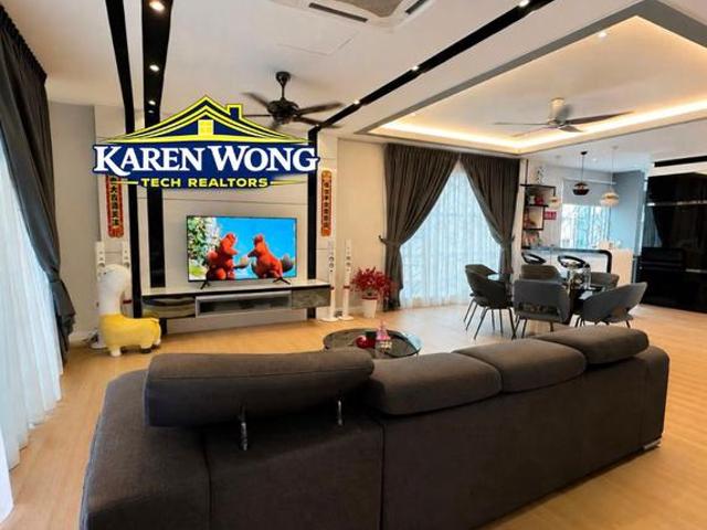 VERY GOOD CONDITIONENDLOT BUKIT BANYAN 2 Storey Terrace for Rent