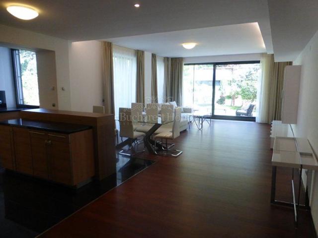 Very Smart, Furnished, Two Bedroom Apt with Garden in Baneasa