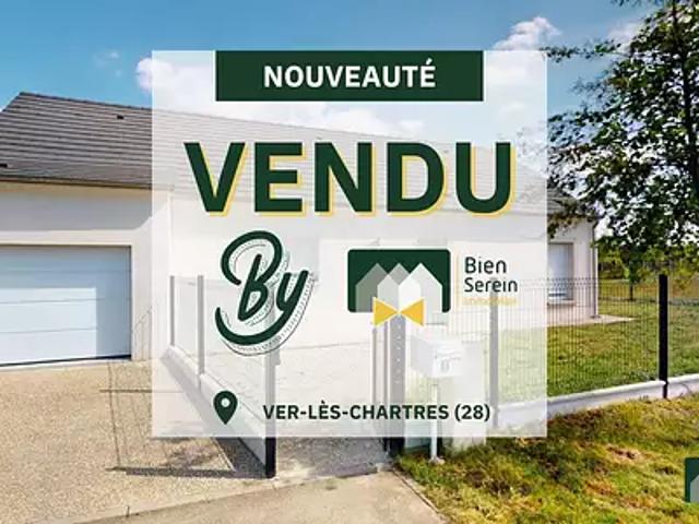 Ver lès Chartres 28630 Achat / Vente maison 5 pièces t5 terrasse parking