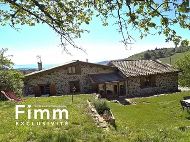 Véranne 42520 Achat / Vente maison 7 pièces t7