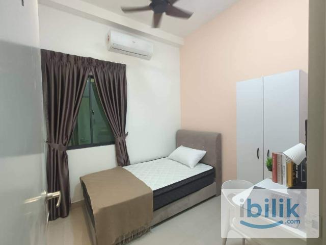Verando Residence, Petaling Jaya, NEW CONDO Single RoomFully Furnish NEW 10” Mattress Aircond Wardrobe Table Chair