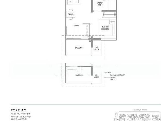 Verdale D21, Apartment