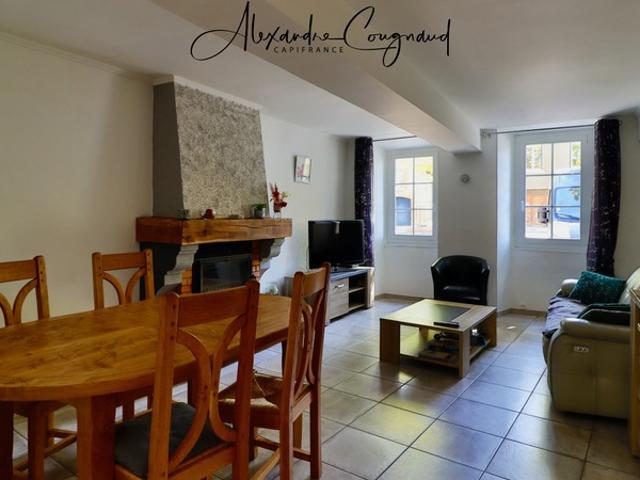 Verdalle – Maison de village P4 avec garage et grand volume à aménager